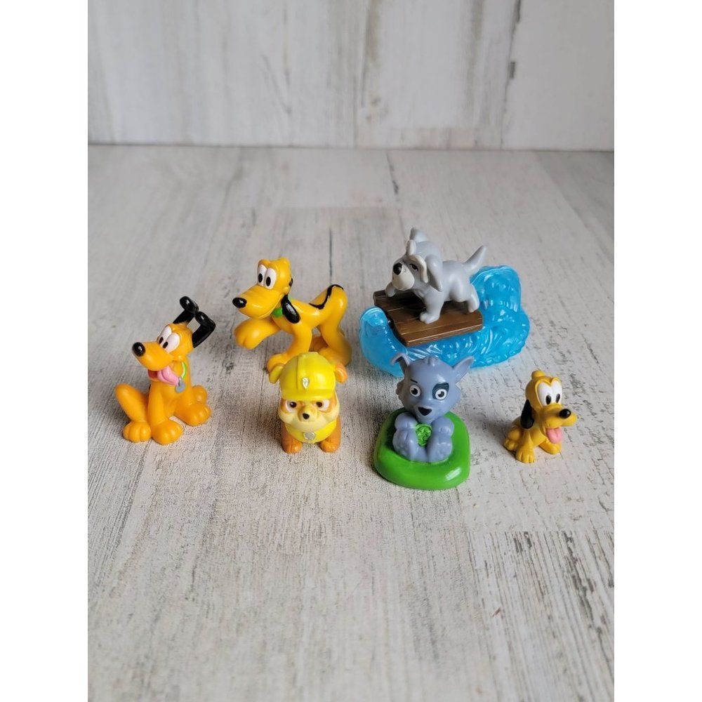 Disney variety dog Pluto paw‎ patrol toy set figure